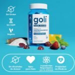 Goli Ashwagandha sin azúcar y vitamina D, maca, gomitas de L-teanina 60 unidades – Biogate Argentina