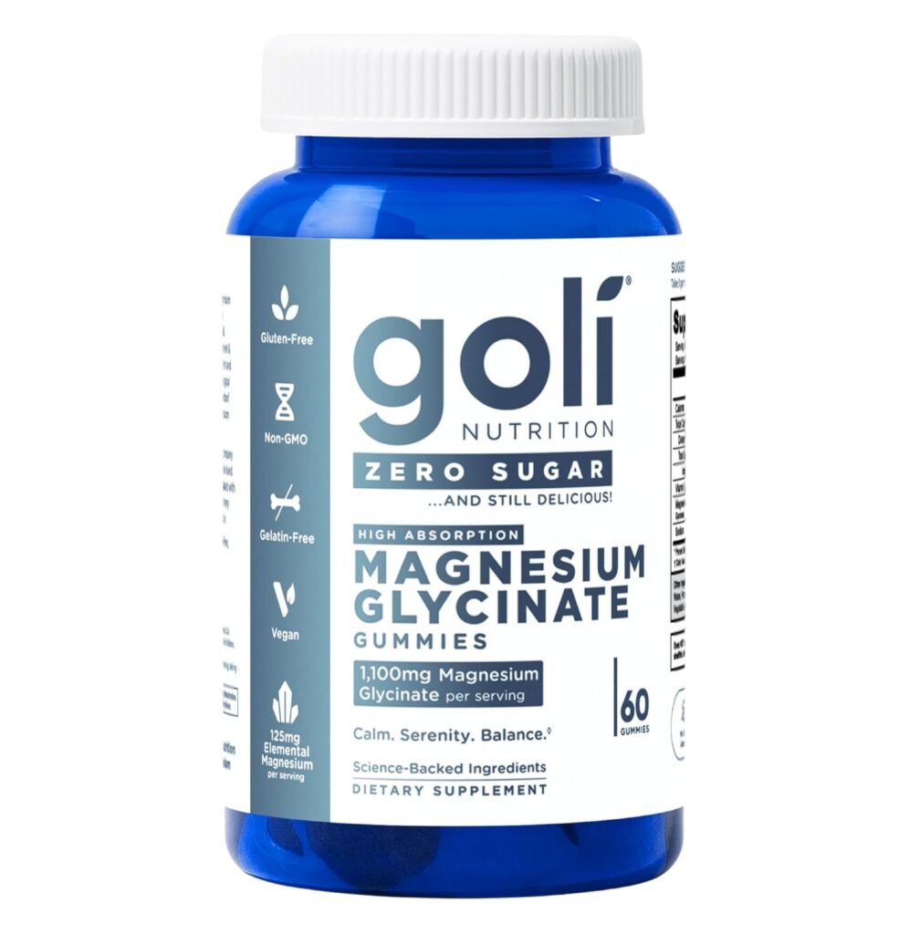 Goli Gomitas Glicinato de Magnesio 1800 mg 60 unidades – Biogate Argentina