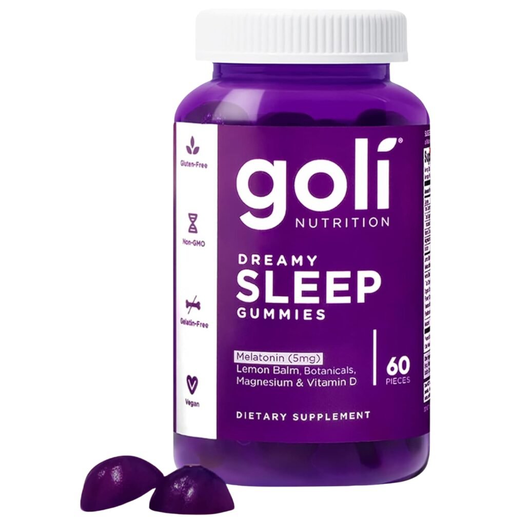 Goli Gomitas Dreamy Sleep 60 unidades 5 mg de Melatonina – Biogate Argentina