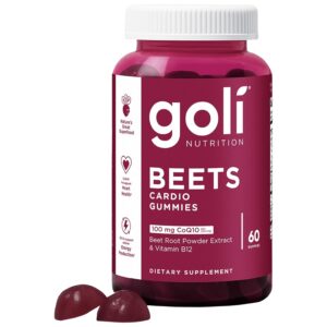Gomitas CoQ10 Cardiovasculares de Remolacha 60 unidades Goli