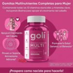 Goli Gomitas Multivitamínicas para mujer 60 unidades – Biogate Argentina