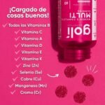 Goli Gomitas Multivitamínicas para mujer 60 unidades – Biogate Argentina