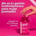 Goli Gomitas Multivitamínicas para mujer 60 unidades – Biogate Argentina