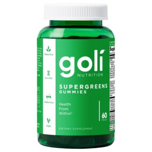 Goli Supergreens Gomitas de Vitaminas 60 unidades
