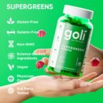 Goli Supergreens Gomitas de Vitaminas 60 unidades – Biogate Argentina