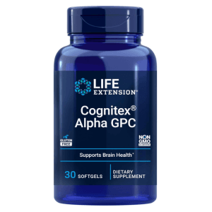 Cognitex Alpha GPC 30 cápsulas Life Extension