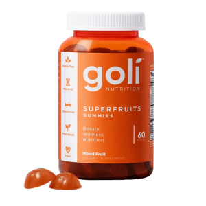 Gomita Vitamínica Superfruits de 60 unidades Goli