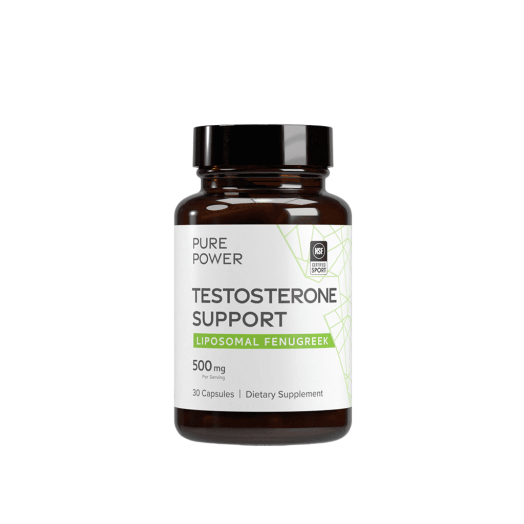 Potenciador de Testosterona con Fenogreco Liposomal 500 mg 30 capsulas – Biogate Argentina