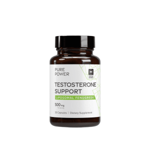 Potenciador de Testosterona con Fenogreco Liposomal 500 mg 30 capsulas
