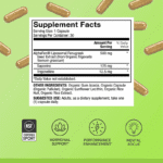 Potenciador de Testosterona con Fenogreco Liposomal 500 mg 30 capsulas – Biogate Argentina