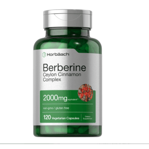 Berberina con Canela de Ceilán 2000 mg 120 cápsulas Horbaach