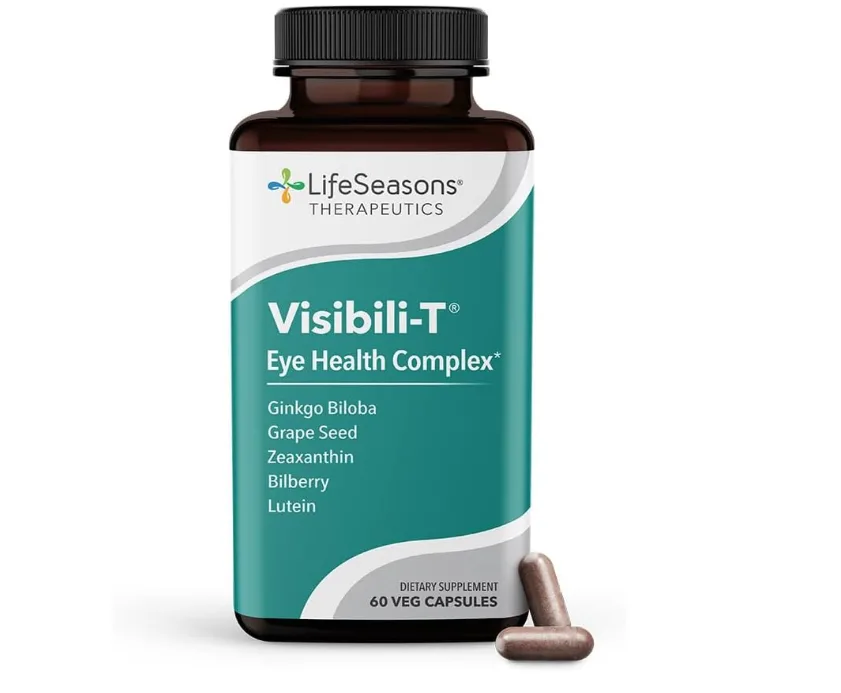 LifeSeasons Complejo para la salud ocular Visibili-T,60 cápsulas
