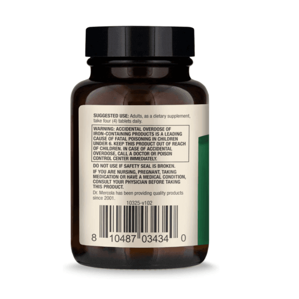 Espirulina Orgánica 2000 mg 120 tabletas Dr. Mercola - Imagen 3