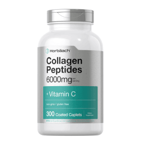 Péptidos de Colágeno de 6000 mg 300 cápsulas Horbaach