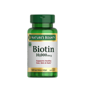 Biotin 10.000 mcg 120 cápsulas Nature's Bounty
