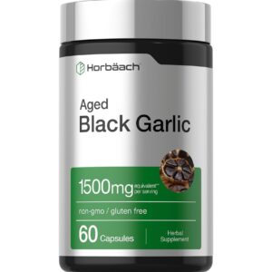 Extracto de Ajo envejecido 1500 mg 60 cápsulas Horbaach