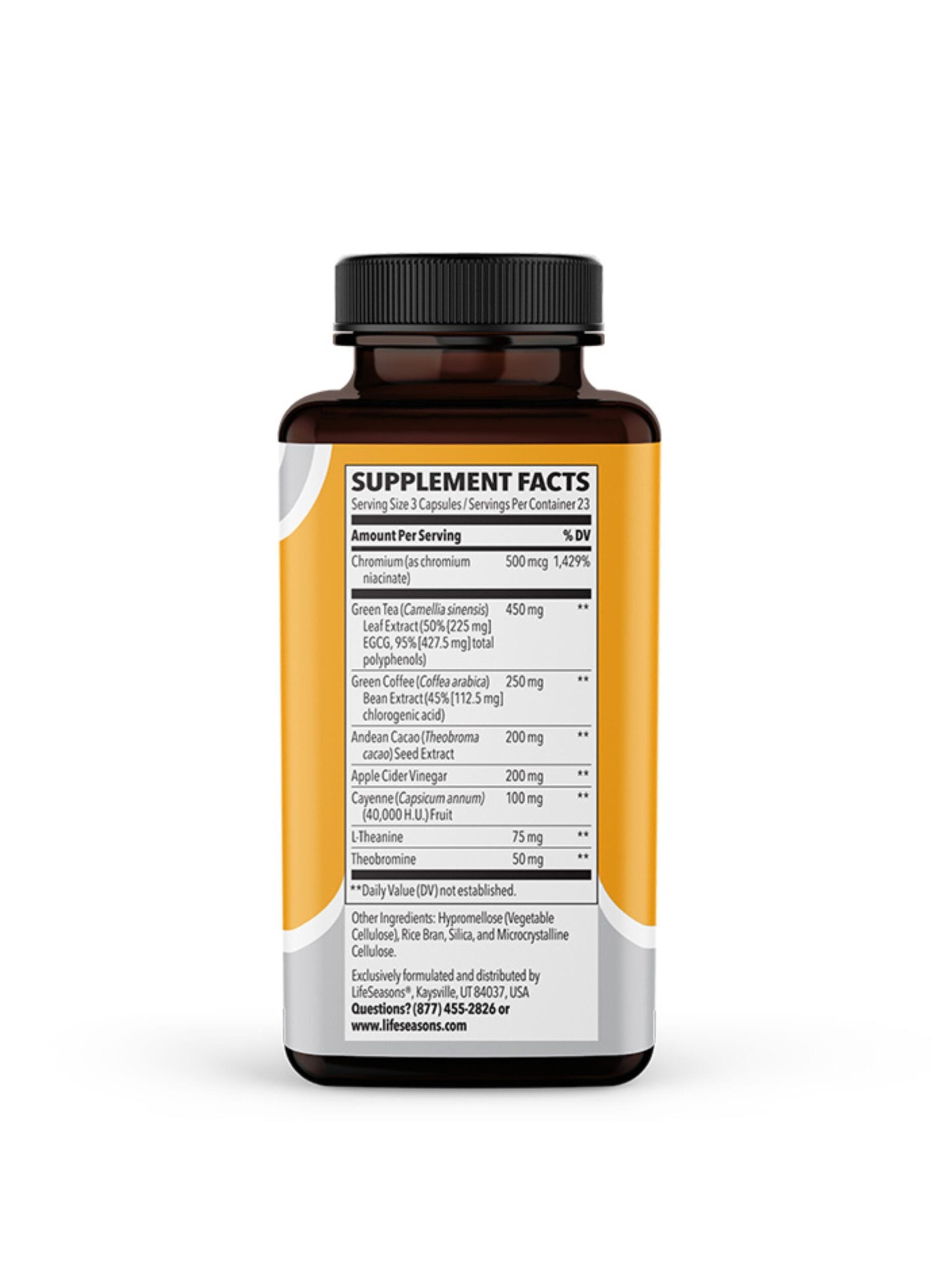 Metabolismo Suplemento de Apoyo para el control de Peso y aumento de energía,70 cápsulas – Biogate Argentina