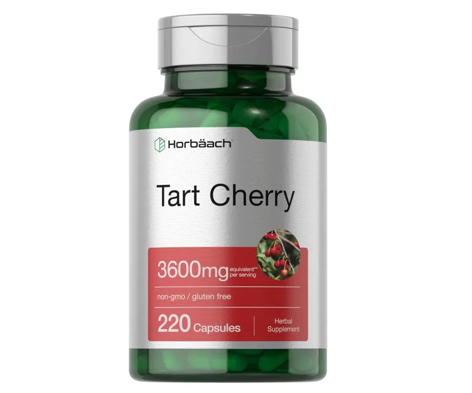 Extracto de Cereza ácida 3600 mg 220 Cápsulas Horbäach