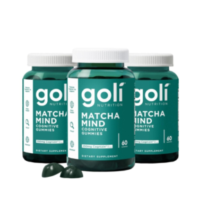 Goli Matcha Mind Pack X3 - Concentración Y Salud Cerebral
