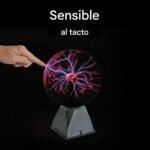 Lámpara de Globo de Plasma Interactivo con Sensor Táctil y Sonido – Biogate Argentina
