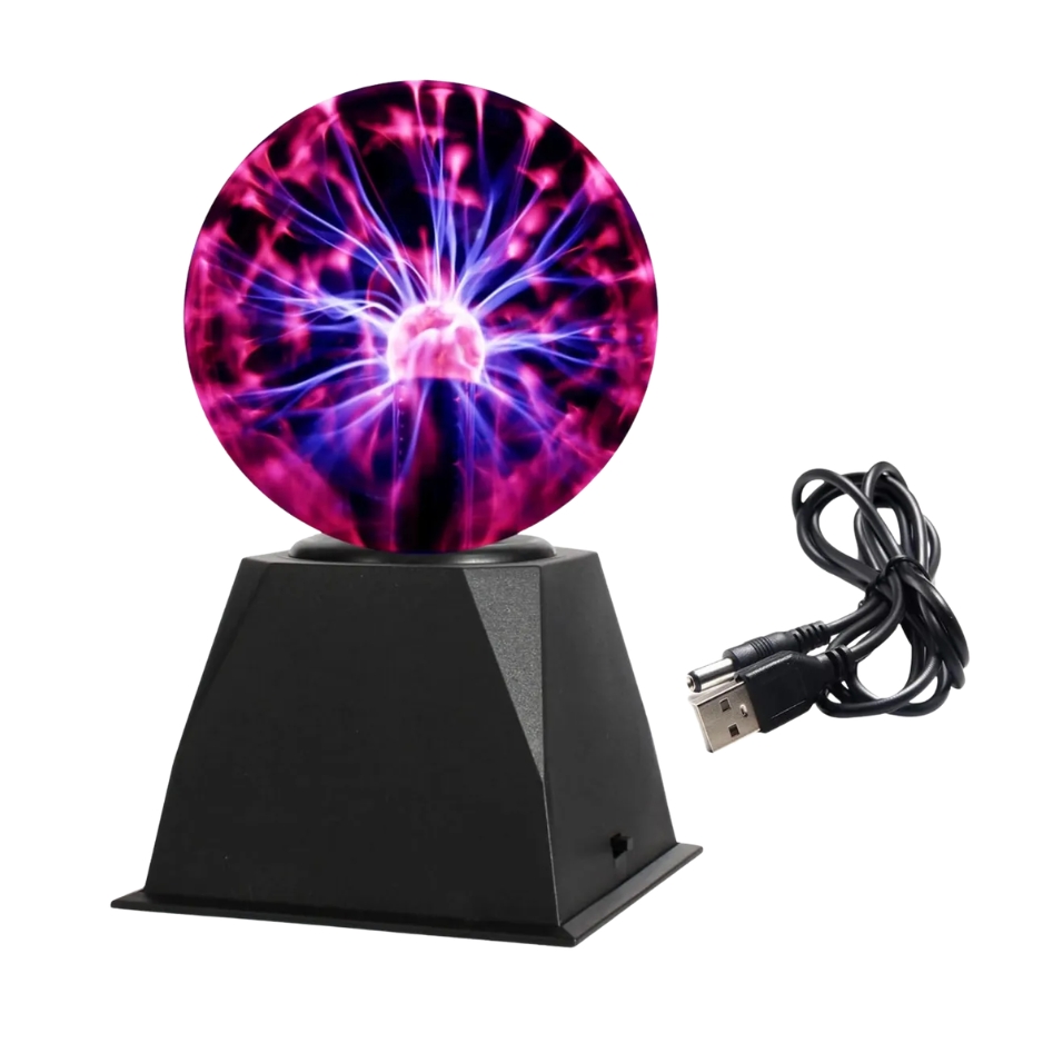 Lámpara de Bola de Plasma Interactiva de 5 pulgadas - Imagen 2