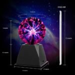 Lámpara de Bola de Plasma Interactiva de 5 pulgadas – Biogate Argentina