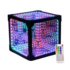 Lampara LED Inteligente de Cristal Infinito