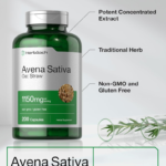 Extracto de Avena Sativa 1150 mg 200 Cápsulas Horbäach – Biogate Argentina