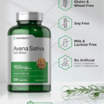 Extracto de Avena Sativa 1150 mg 200 Cápsulas Horbäach – Biogate Argentina