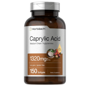 Ácido Caprílico de 1320 mg 150 cápsulas blandas