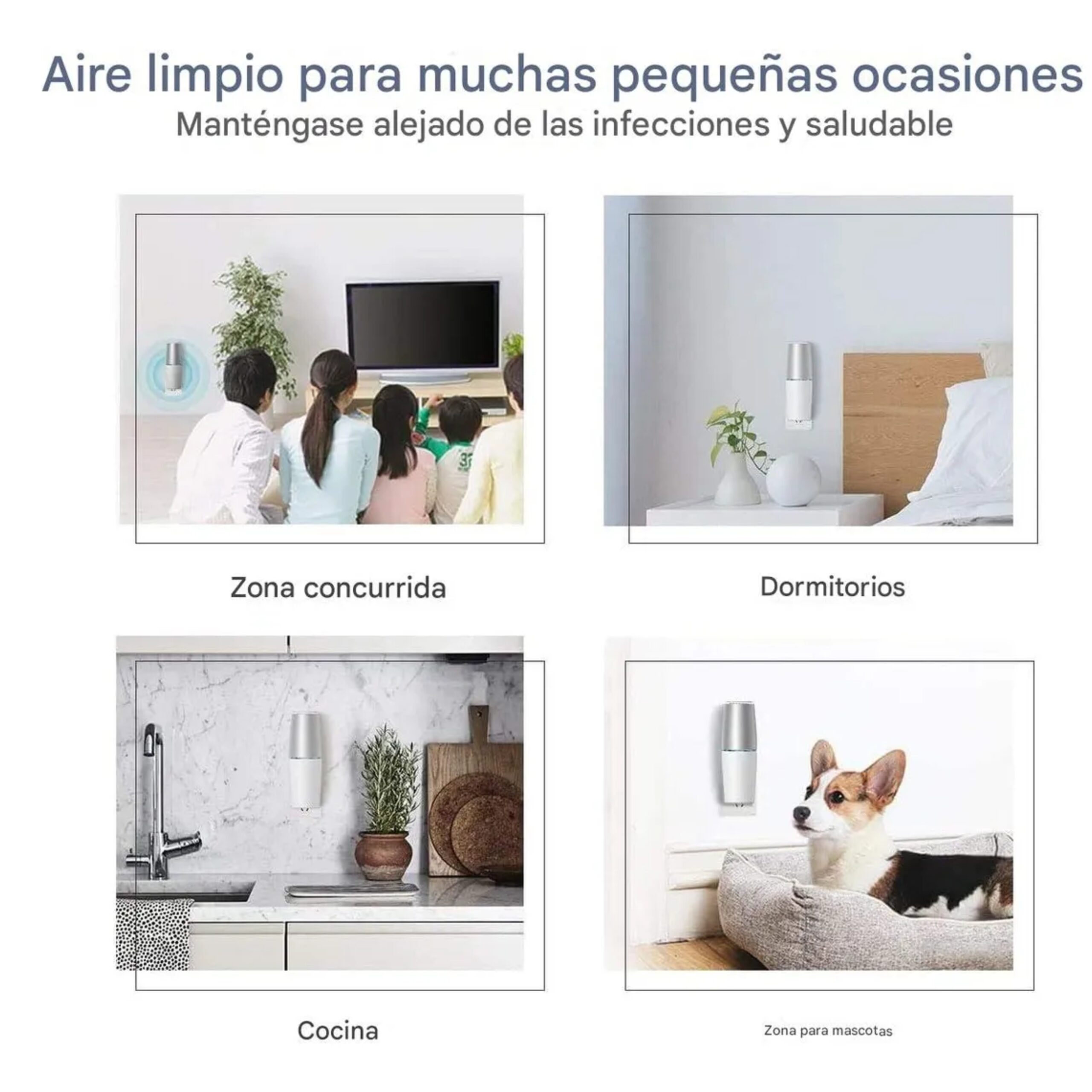 Purificador Aire de Luz Ultravioleta Portatil Elimina Virus Y Bacterias – Biogate Argentina