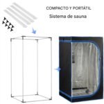 Sauna de Vapor Plegable Terapia de Calor Avanzada para Sala de Estar – Biogate Argentina