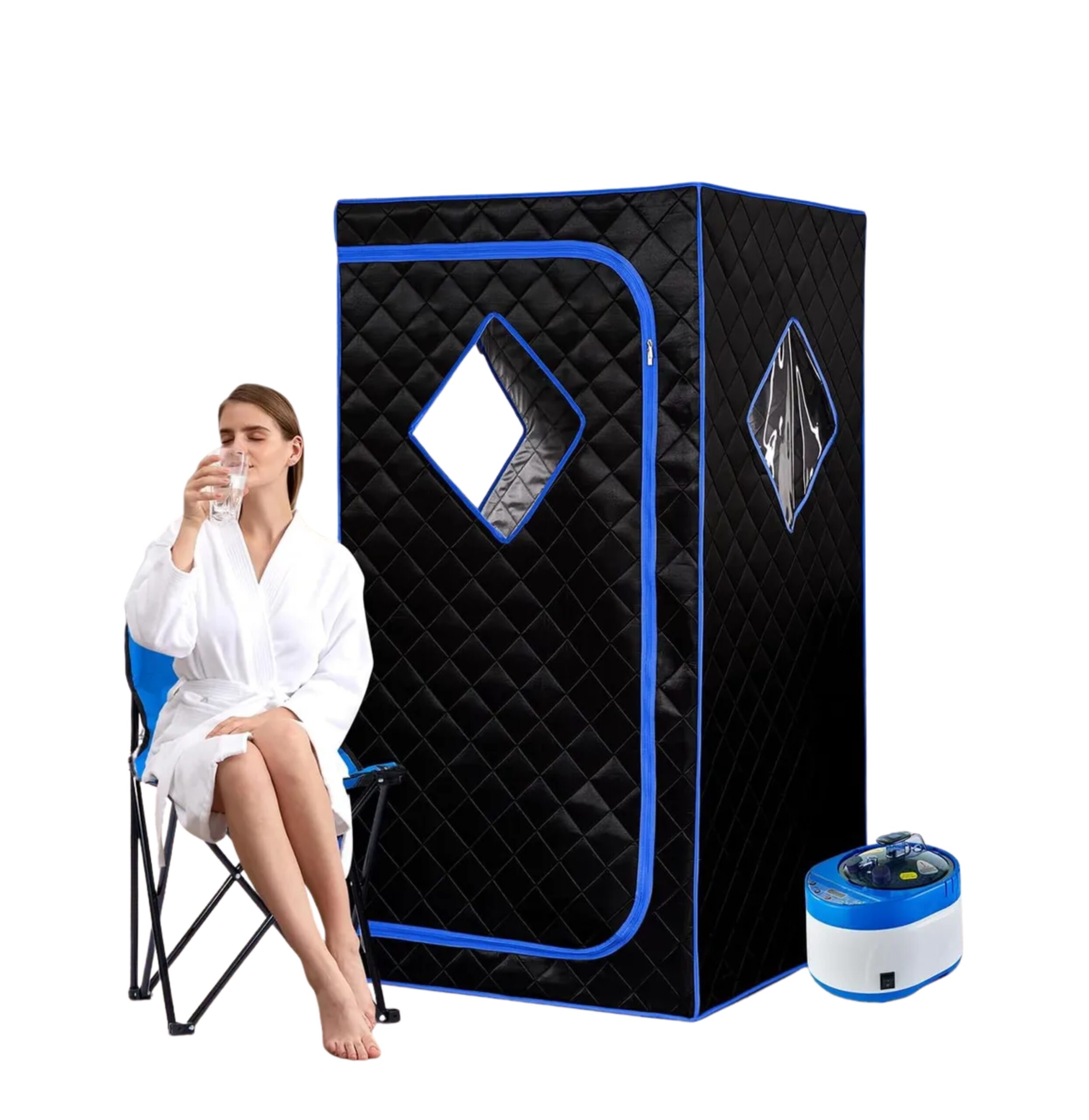 Sauna de Vapor Plegable Terapia de Calor Avanzada para Sala de Estar - Imagen 2