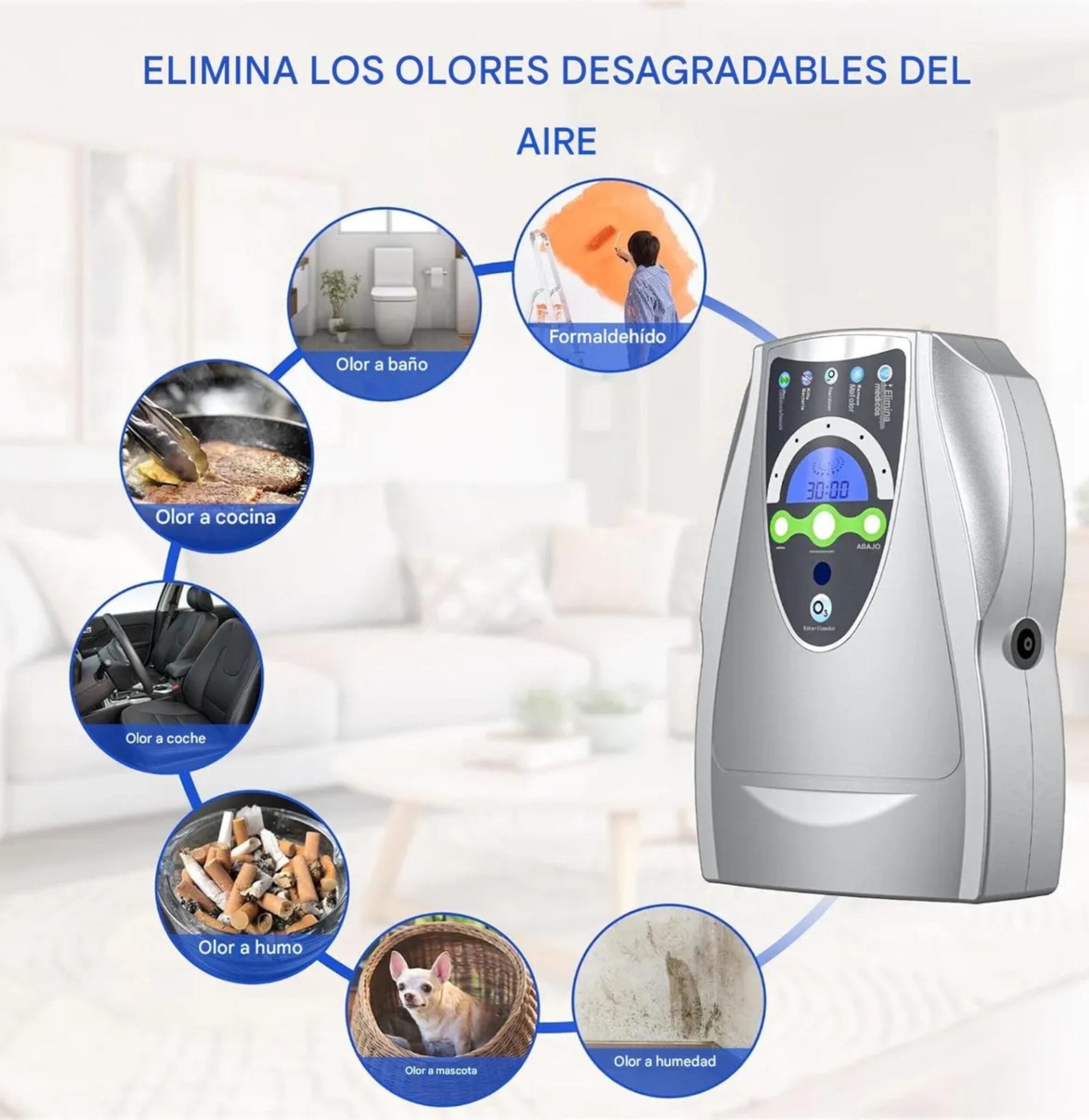 Generador Ozono Agua y Aire: Esteriliza Hogar y Alimentos - Imagen 4