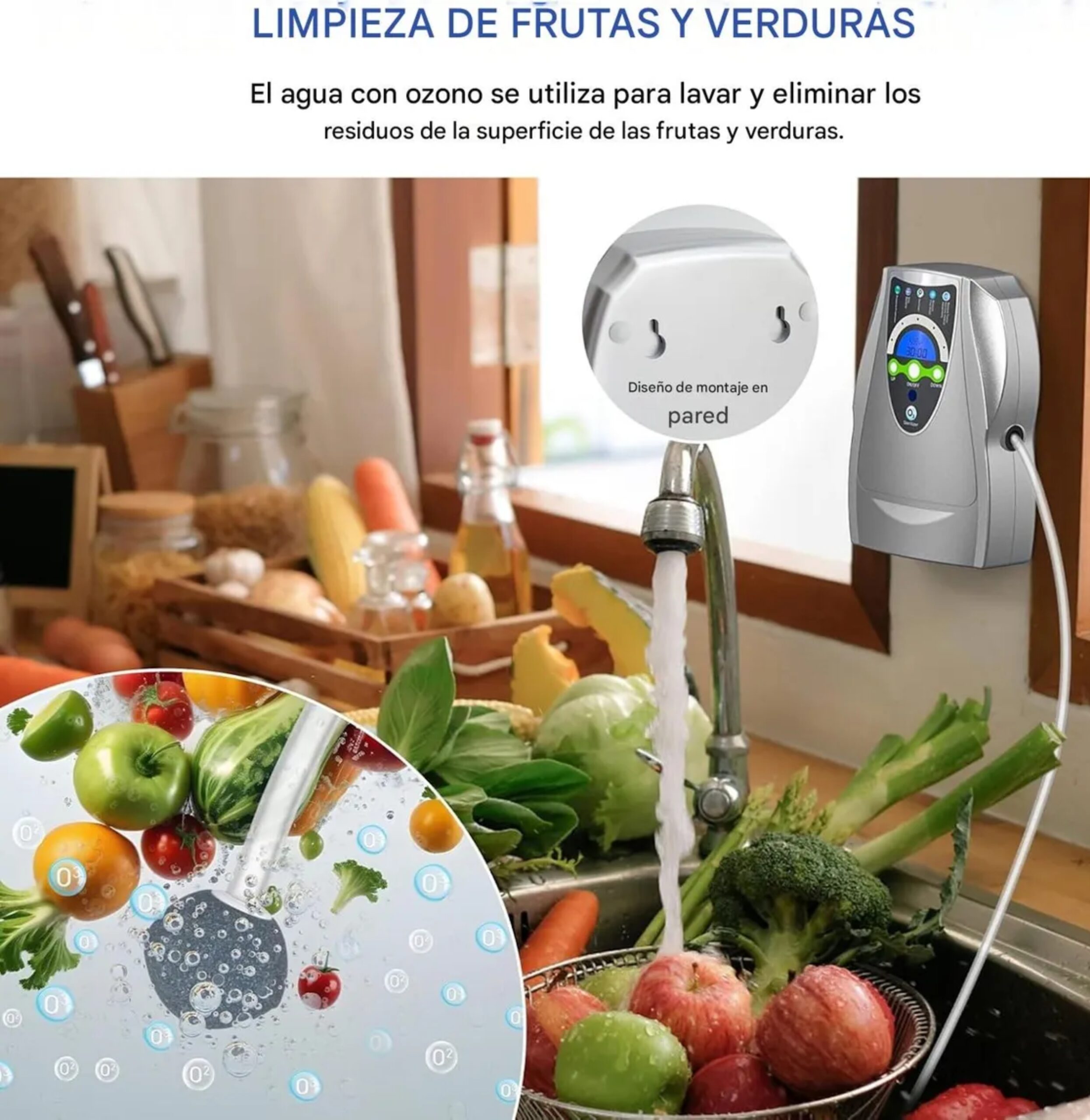 Generador Ozono Agua y Aire: Esteriliza Hogar y Alimentos - Imagen 6