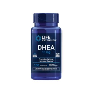 DHEA 15 mg 100 cápsulas Life Extension