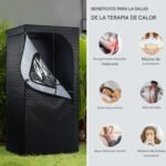 Sauna de Vapor Plegable Terapia de Calor Avanzada para Sala de Estar – Biogate Argentina