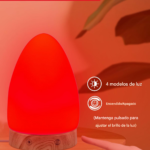 Lámpara De Luz Multicolor Nocturna De Luz Roja Para Dormir – Biogate Argentina