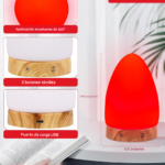 Lámpara De Luz Multicolor Nocturna De Luz Roja Para Dormir – Biogate Argentina