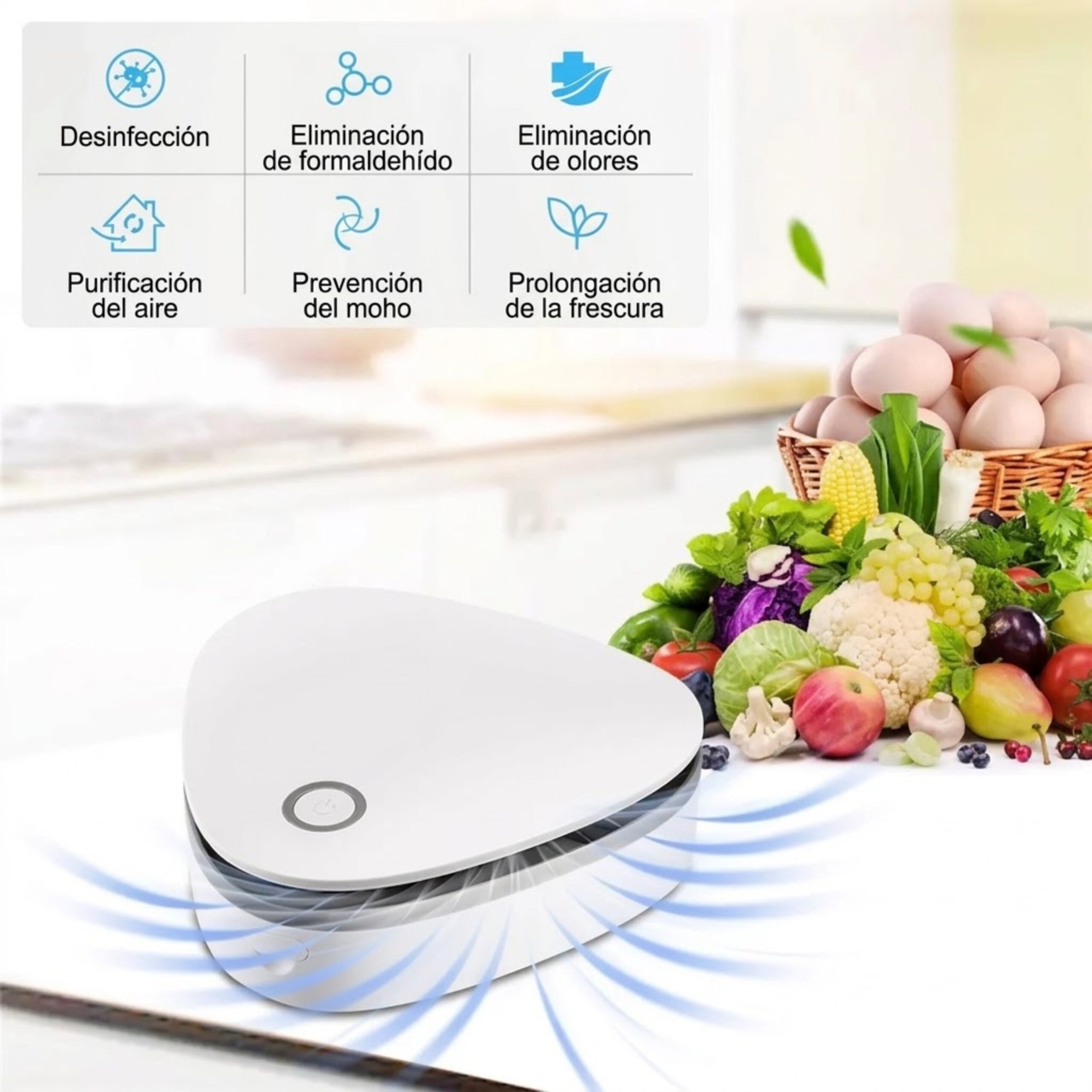 Generador De Ozono Portátil Purificador Aire Y Elimina Olor – Biogate Argentina