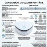 Generador De Ozono Portátil Purificador Aire Y Elimina Olor – Biogate Argentina