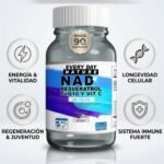 Nad+ Resveratrol Coq10 Vitamina C Energia 90 Dias Polvo – Biogate Argentina