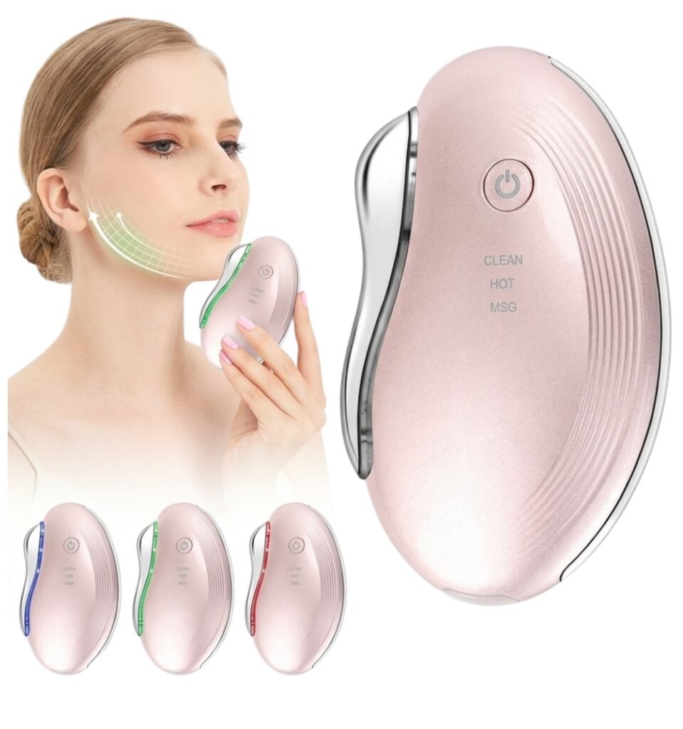 Masajeador Facial Multifunción Lifting Papada Reafirmante Rosa – Biogate Argentina