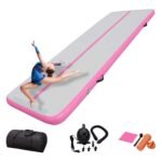 Colchoneta Inflable Gym Acrobatica Yoga Fitness Profesional Color Rosa – Biogate Argentina