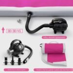 Colchoneta Inflable Gym Acrobatica Yoga Fitness Profesional Color Rosa – Biogate Argentina