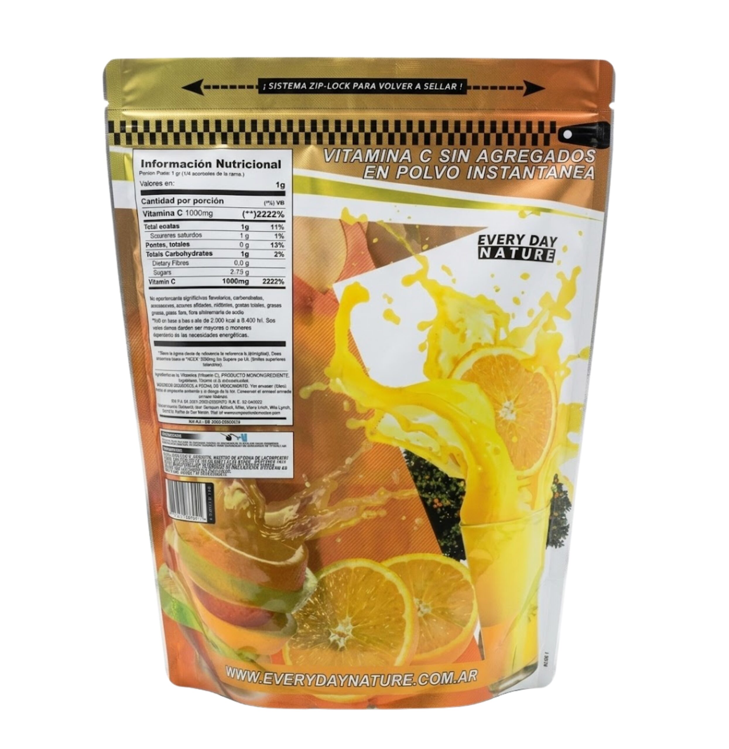 Vitamina C Acido L-Ascorbico Every Day Nature 2 kg - Imagen 2