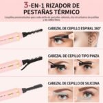 Rizador De Pestañas Eléctrico Térmico Recargable Profesional Blanco – Biogate Argentina
