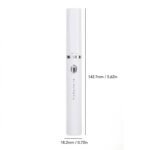 Rizador De Pestañas Eléctrico Térmico Recargable Profesional Blanco – Biogate Argentina