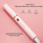 Rizador De Pestañas Eléctrico Térmico Recargable Profesional Blanco – Biogate Argentina