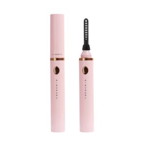 Rizador De Pestañas Eléctrico Térmico Recargable Profesional Rosa
